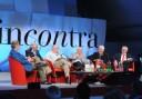 Gli ospiti sul palco di "Cortina InConTra"